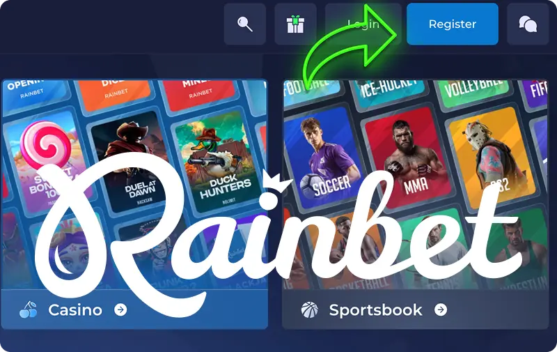 registration at rain bet