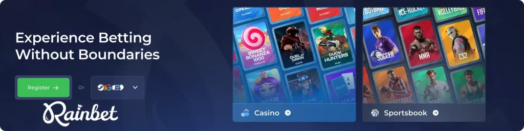 rainbet main banner